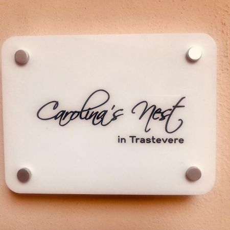 Carolina'Snest In Trastevere Appartement Rome Buitenkant foto